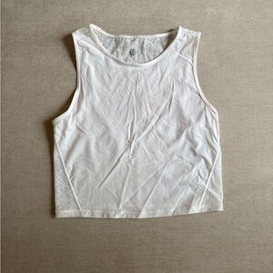 Lululemon Athletica White Tank Top